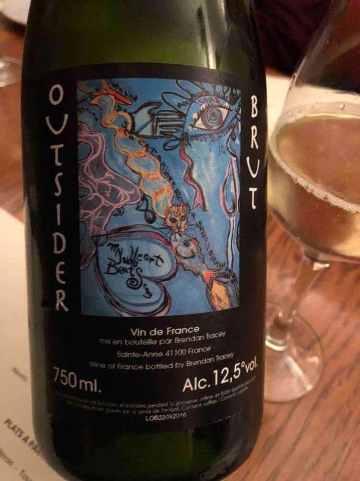 Outsider Brut Blanc - Domaine Le Clocher - Les Vins de Sainte Anne - Brendan & Sean Tracey 