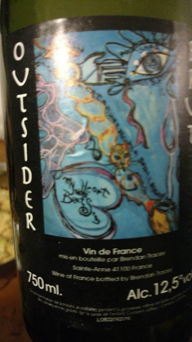 Outsider Brut Blanc - Domaine Le Clocher - Les Vins de Sainte Anne - Brendan & Sean Tracey 