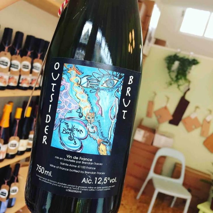 Outsider Brut Blanc - Domaine Le Clocher - Les Vins de Sainte Anne - Brendan & Sean Tracey 