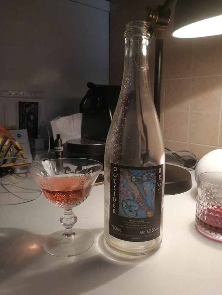 Outsider Brut Rosé - Domaine Le Clocher - Les Vins de Sainte Anne - Brendan & Sean Tracey 