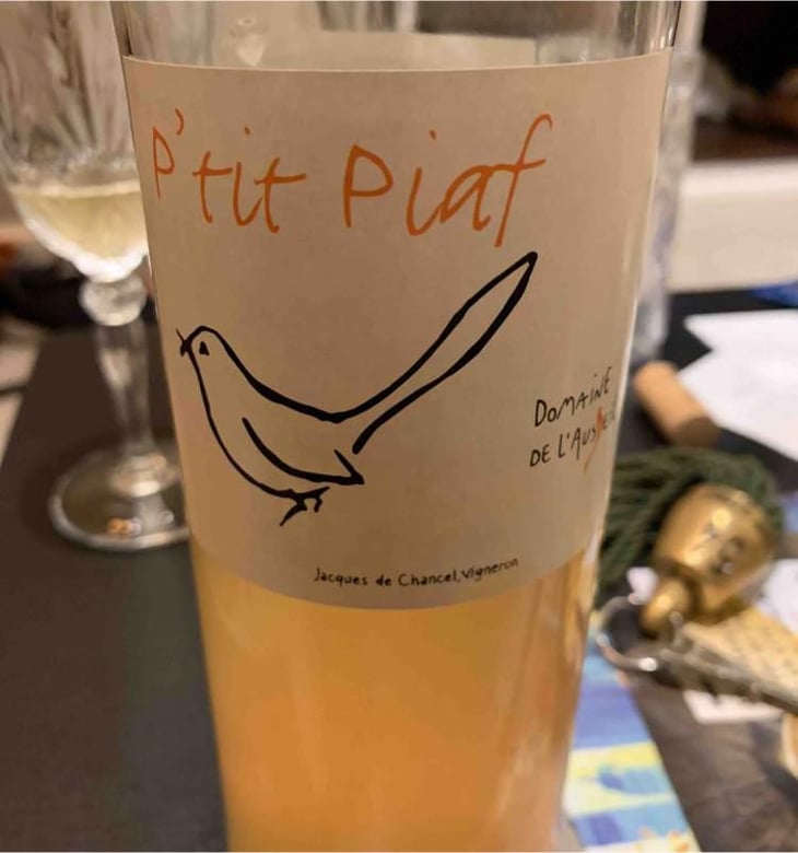 P'tit Piaf - Domaine de l'Ausseil - Jacques de Chancel 