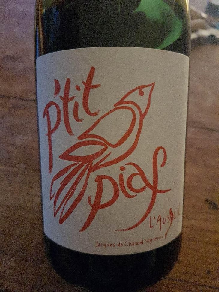 P'tit Piaf - Domaine de l'Ausseil - Jacques de Chancel 