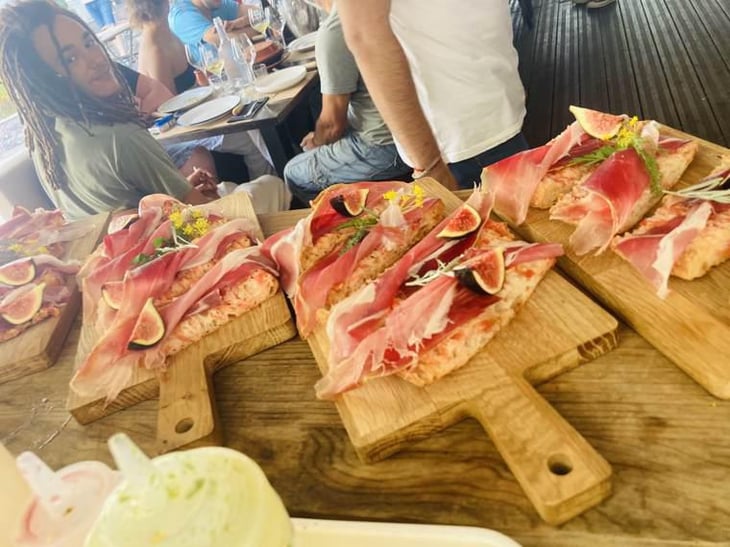 Pa De Coca/Tomate/Jambon 24 Mois De Finestret - El Sílex - 526642