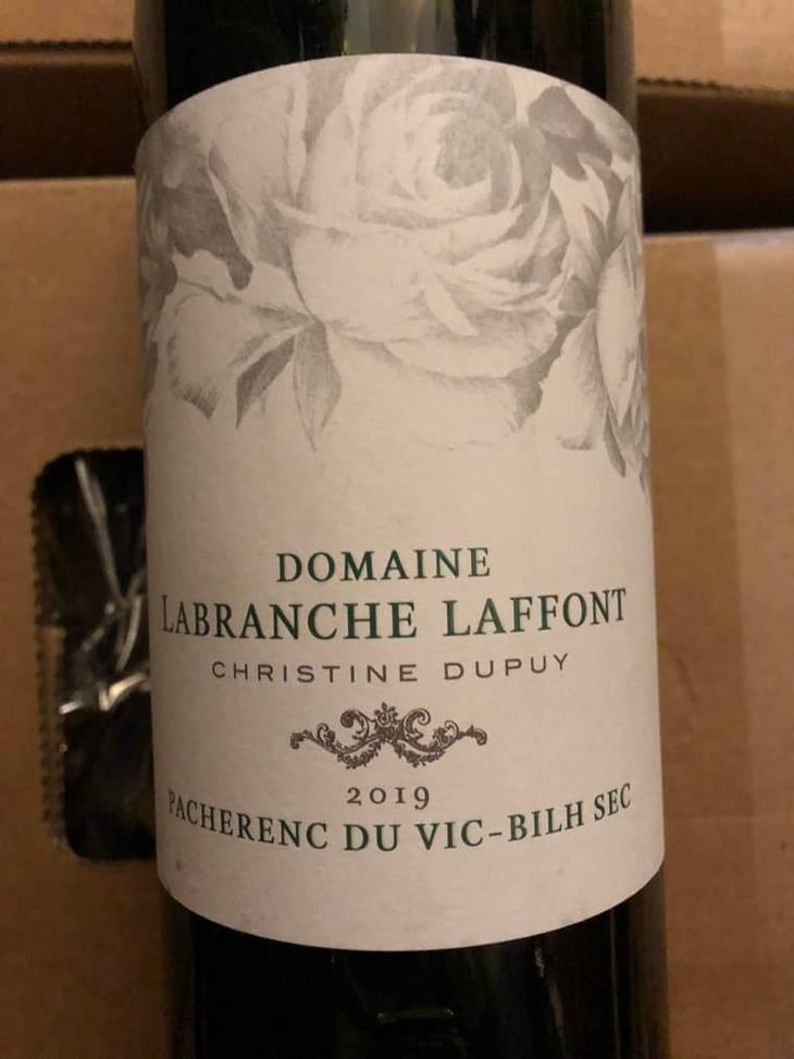 Pacherenc du vic - Bilh sec - Domaine Labranche Laffont - Christine Dupuy -2021