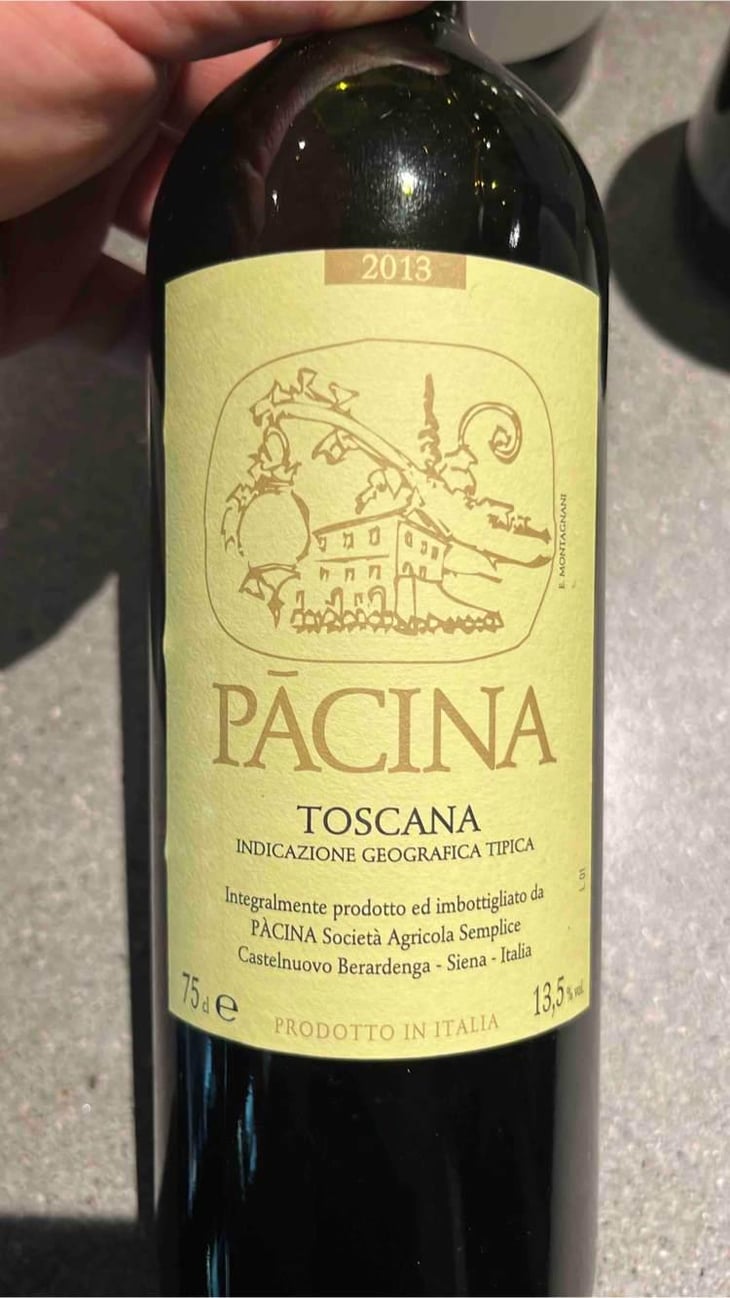 Pacina - Azienda Agricola Pācina - Giovanna Tiezzi, Stefano Borsa, Maria Borsa, Carlo Borsa, Roberto Maccari, Elisabeth Racine 