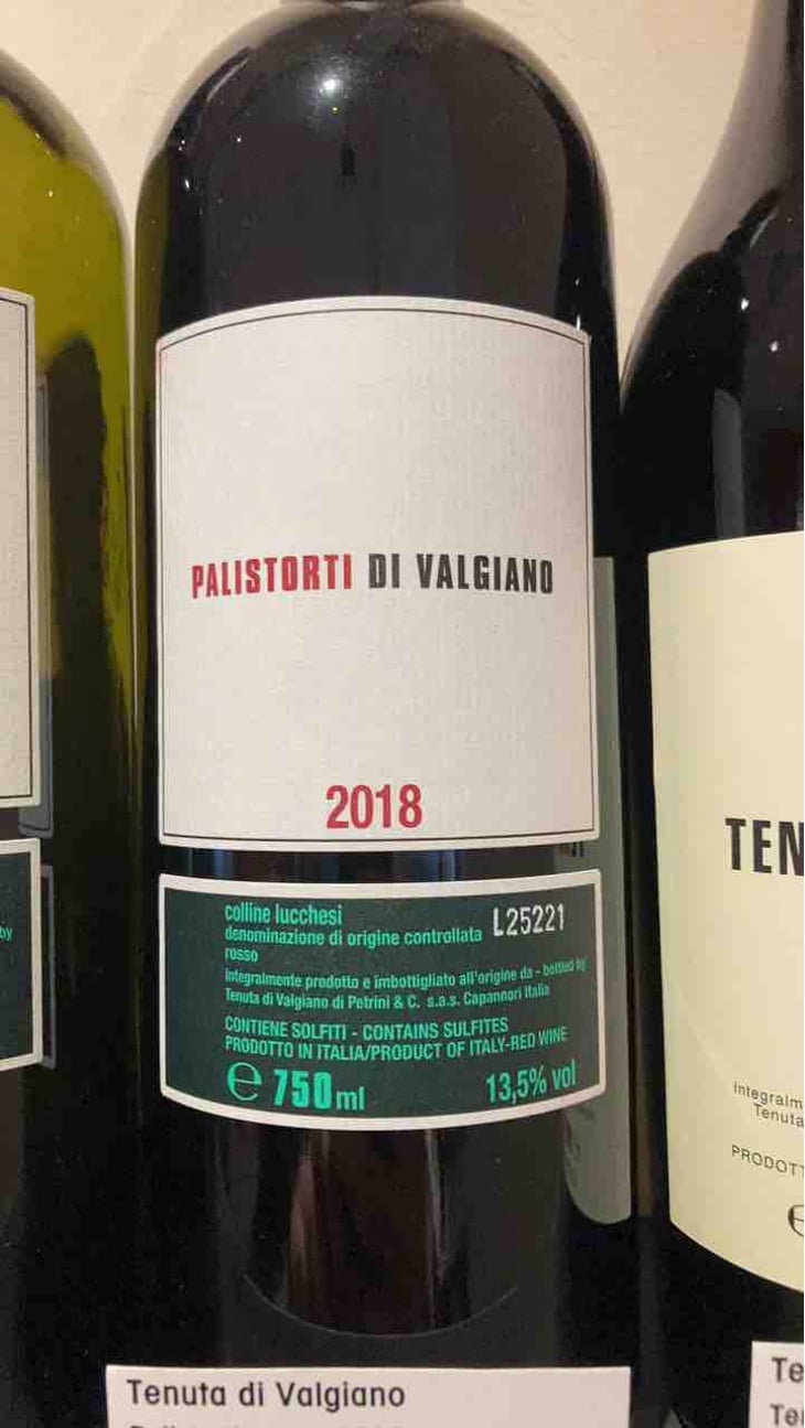 Palistorti di Valgiano Rosso 2020 - Tenuta di Valgiano - Laura di Collobiano & Moreno Petrini -2012