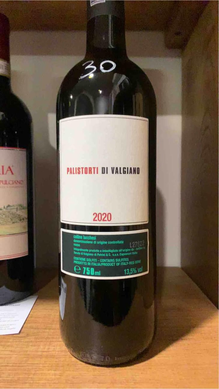 Palistorti di Valgiano Rosso 2020 - Tenuta di Valgiano - Laura di Collobiano & Moreno Petrini -2012