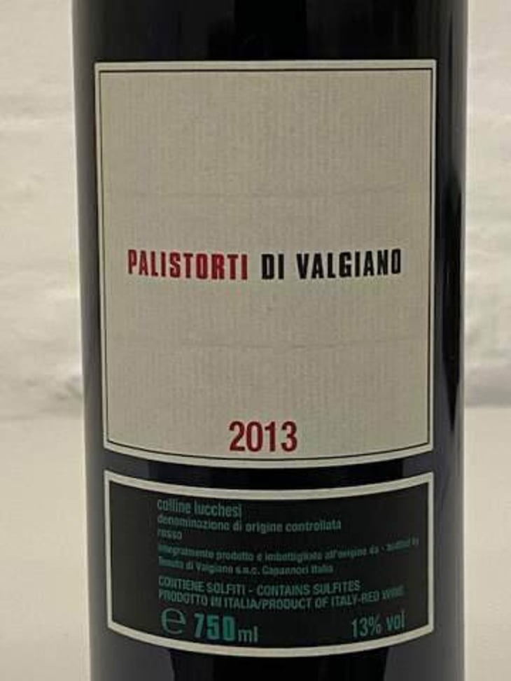 Palistorti di Valgiano Rosso 2020 - Tenuta di Valgiano - Laura di Collobiano & Moreno Petrini -2012