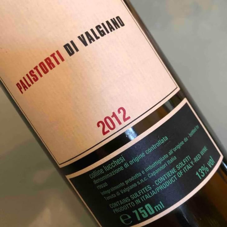 Palistorti di Valgiano Rosso 2020 - Tenuta di Valgiano - Laura di Collobiano & Moreno Petrini -2012