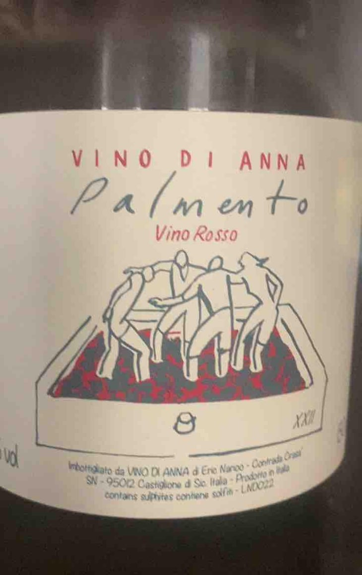 Palmento Rosso - Vino di Anna - Anna Martens & Eric Narioo 