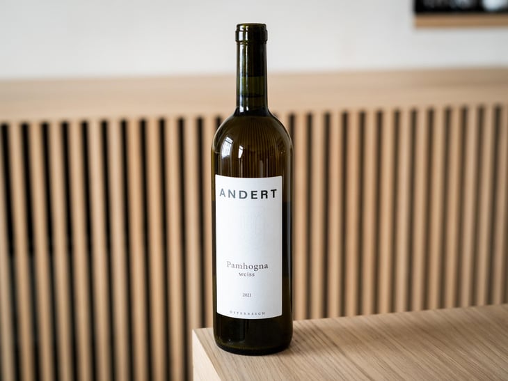 Pamhogna weiss - Andert Wein - Michael & Erich Andert -2021
