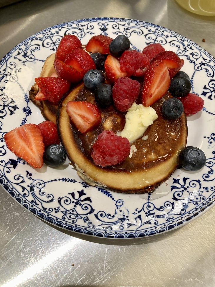 Pancakes Et Fruits - Crème Cafe Comptoir - 801239