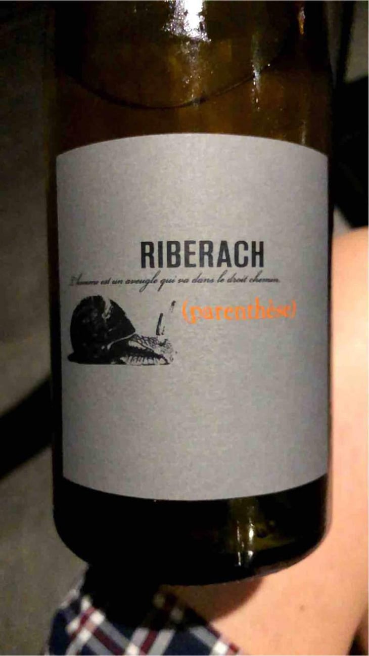 Parenthèse Macération - Domaine Riberach - Guilhem SOULIGNAC, J-M MAILLOLES , Patrick RODRIGUES & Luc RICHARD 
