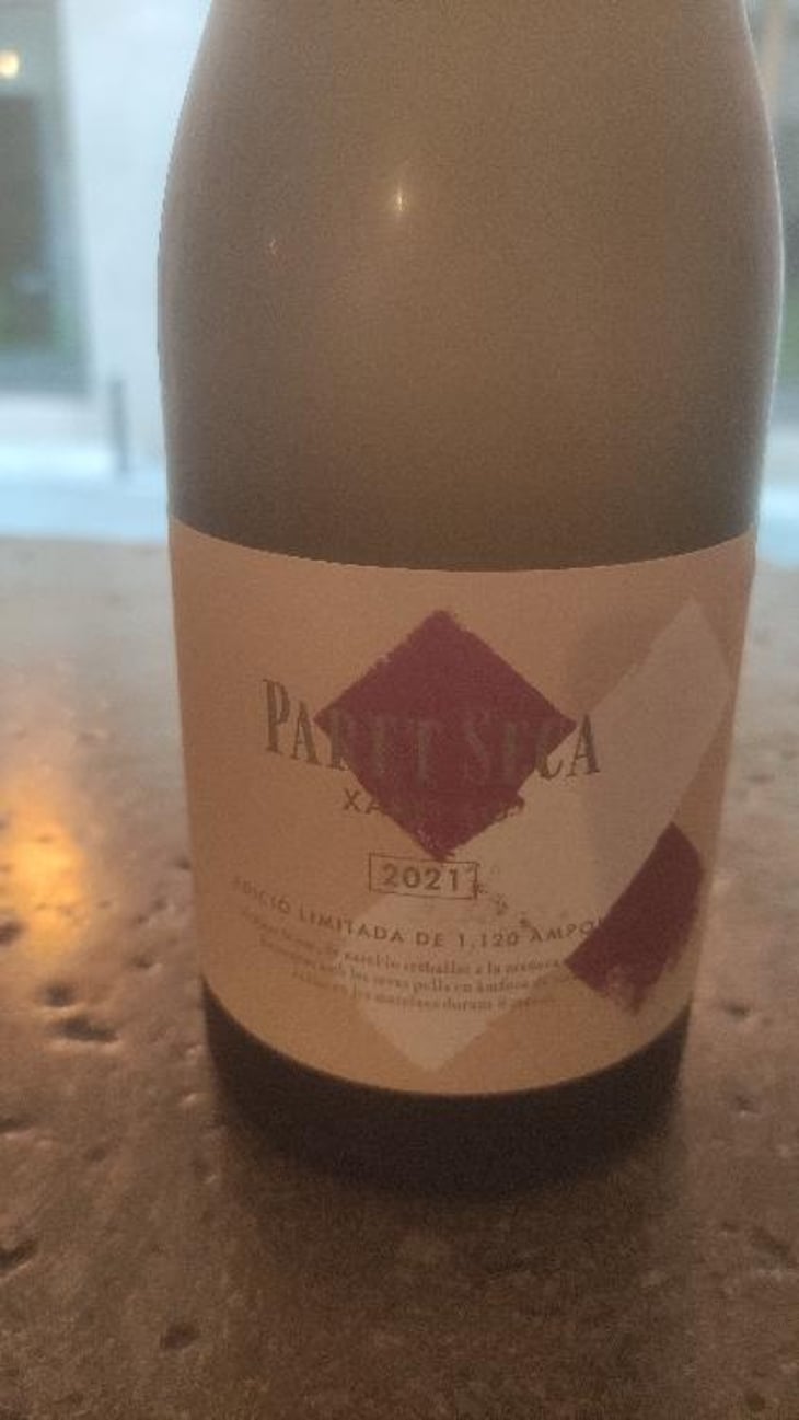 Paret Seca Xarel·lo - Paret Seca Vins - Ivà Gallego Santacana 