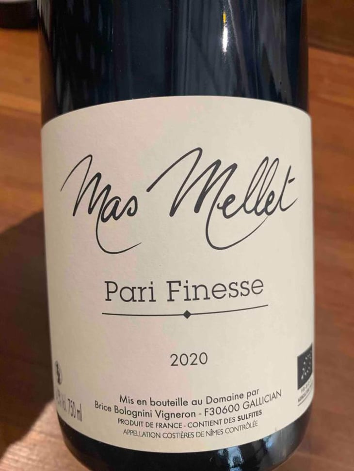 Pari Finesse - Mas Mellet - Emilie & Brice Bolognini 