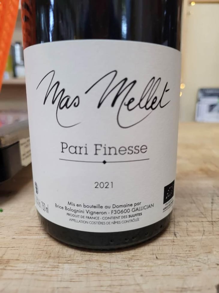 Pari Finesse - Mas Mellet - Emilie & Brice Bolognini 