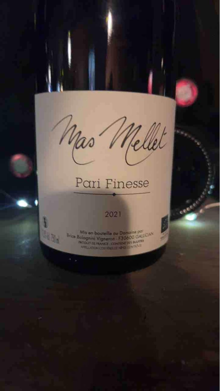 Pari Finesse - Mas Mellet - Emilie & Brice Bolognini 