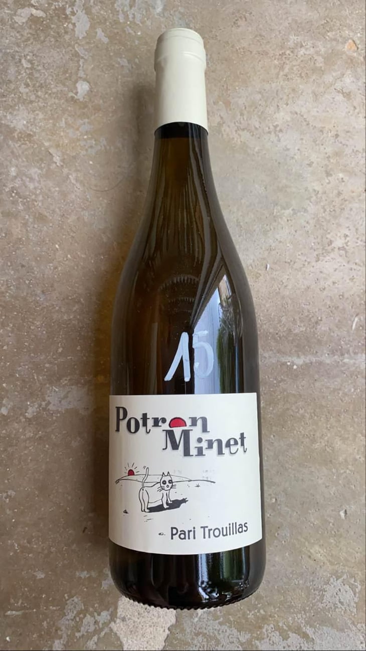 Pari Trouillas (blanc) - Potron Minet - Jean-Sébastien Gioan 