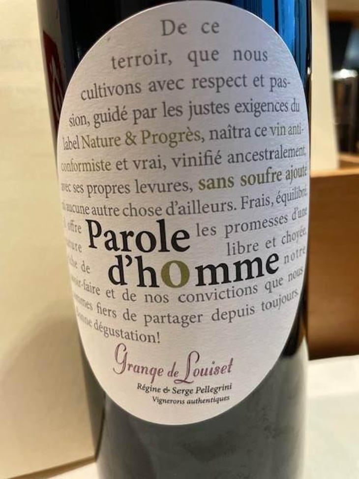 Parole d'Homme - Grange de Louiset - Régine & Serge Pellegrini 