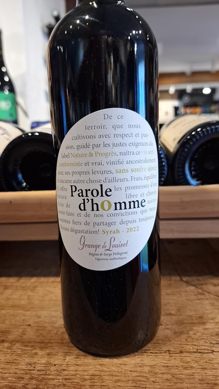 Parole d'Homme - Grange de Louiset - Régine & Serge Pellegrini 