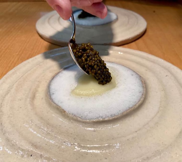 Chirivía Con Caviar - Restaurante Riff - 512135