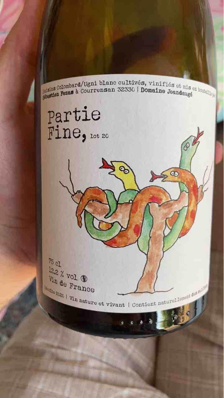 Partie Fine 2020 - Domaine Jeandaugé - Sébastien Fezas 
