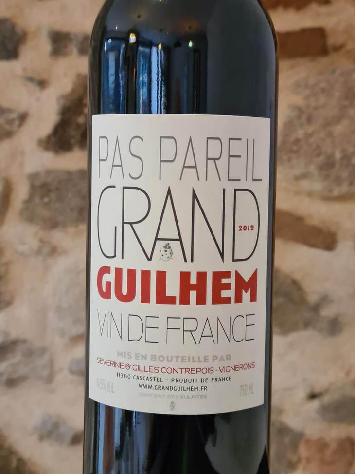 Pas Pareil - Domaine Grand Guilhem - Séverine et Gilles Contrepois 