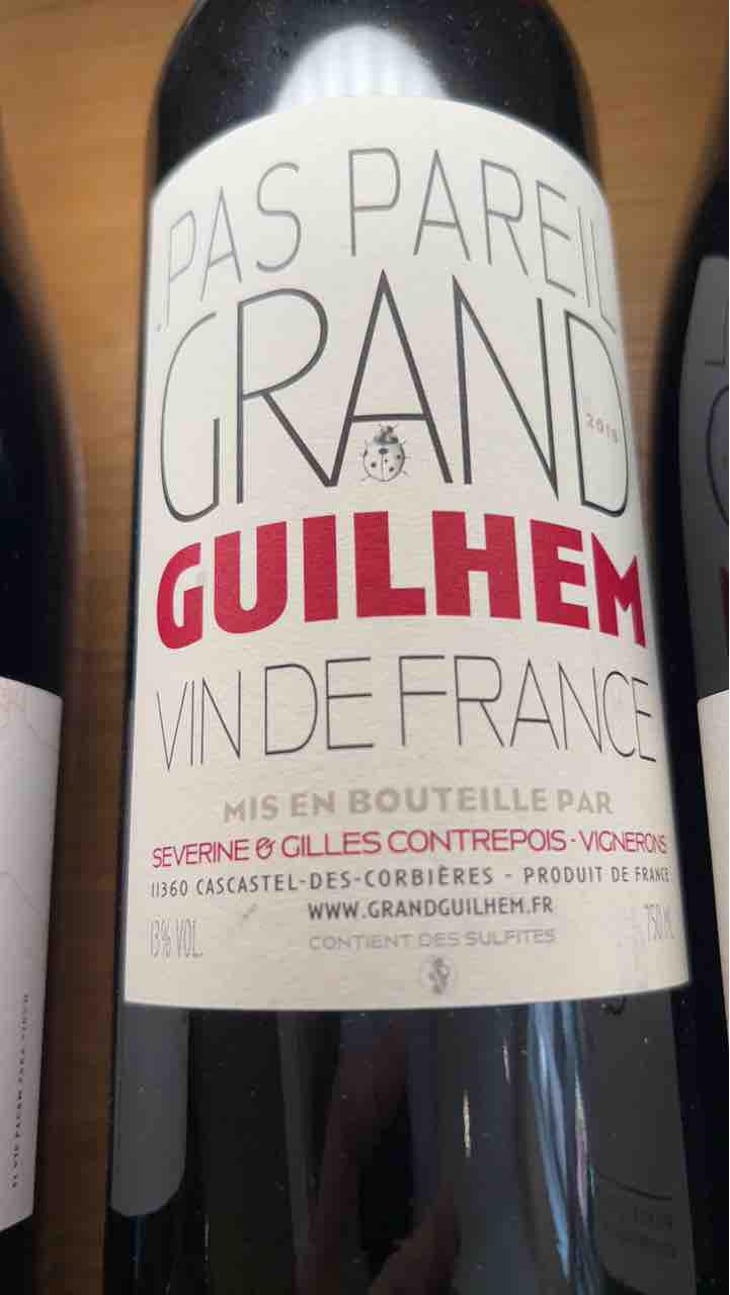 Pas Pareil - Domaine Grand Guilhem - Séverine et Gilles Contrepois 