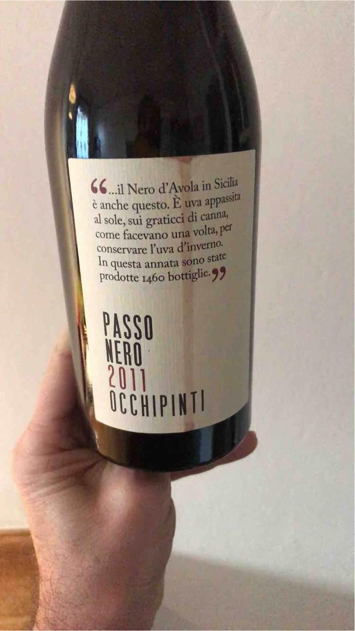 Passo Nero - Azienda Agricola Arianna Occhipinti - Arianna Occhipinti 