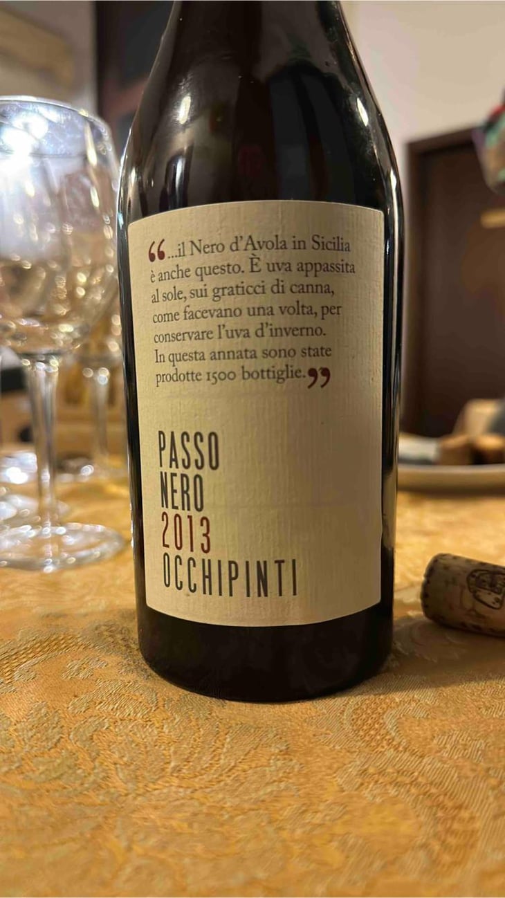 Passo Nero - Azienda Agricola Arianna Occhipinti - Arianna Occhipinti 