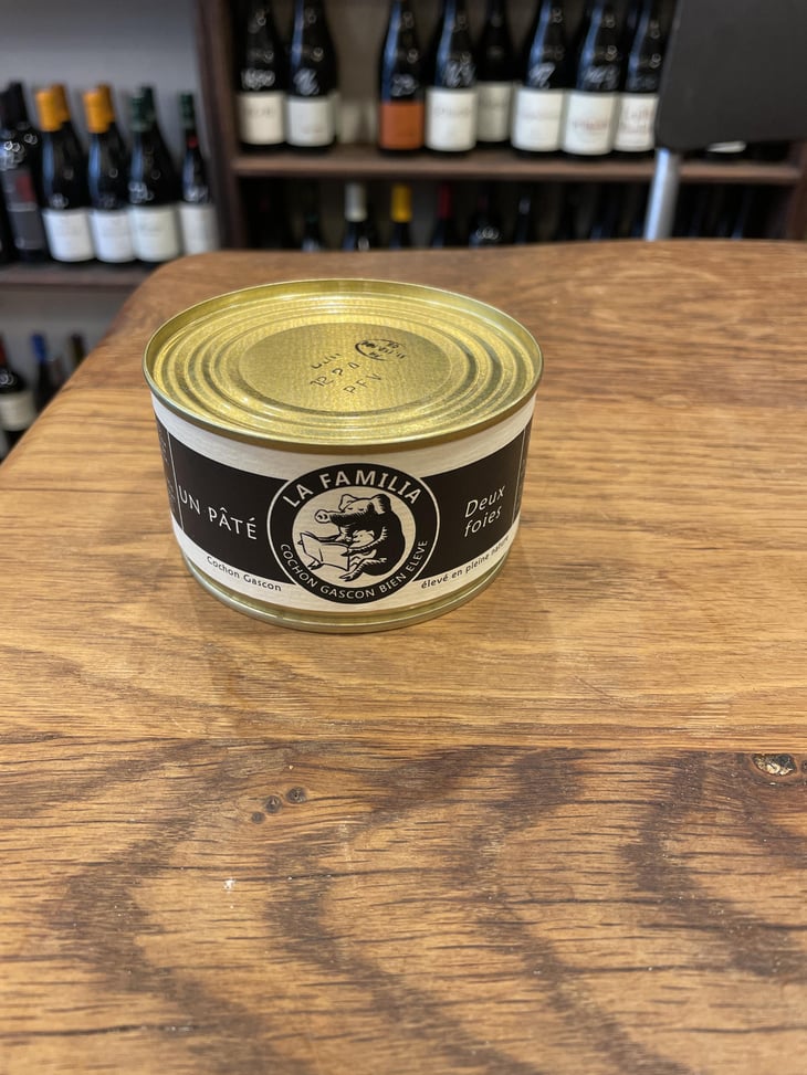Pâté Deux Foies La Familia 190g - Aux Vins Vivants Lévis - 695262