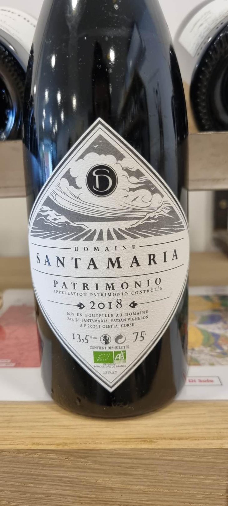Patrimonio Rouge - Domaine Santamaria - Jean-Louis & Thomas Santamaria 