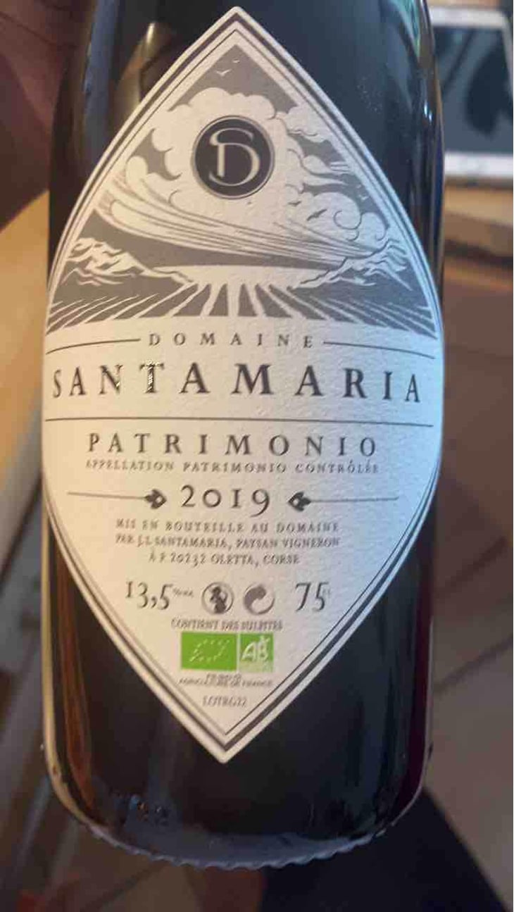 Patrimonio Rouge - Domaine Santamaria - Jean-Louis & Thomas Santamaria 