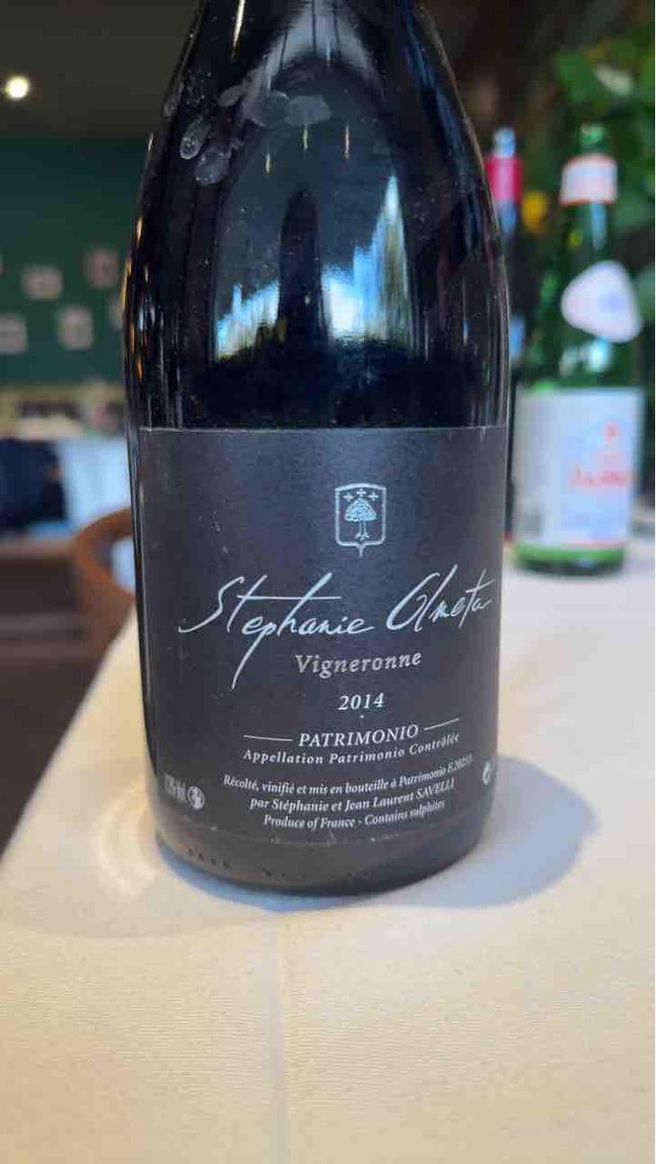 Patrimonio Rouge - Domaine Stéphanie OLMETA - Stéphanie Olmetta 