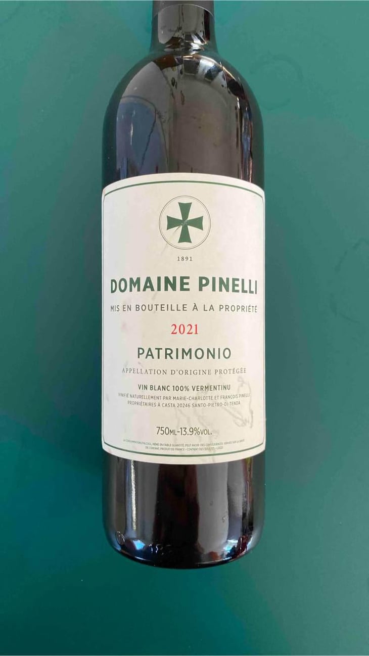 Patrimonio - Domaine Pinelli - Marie-Charlotte Pinelli -2021