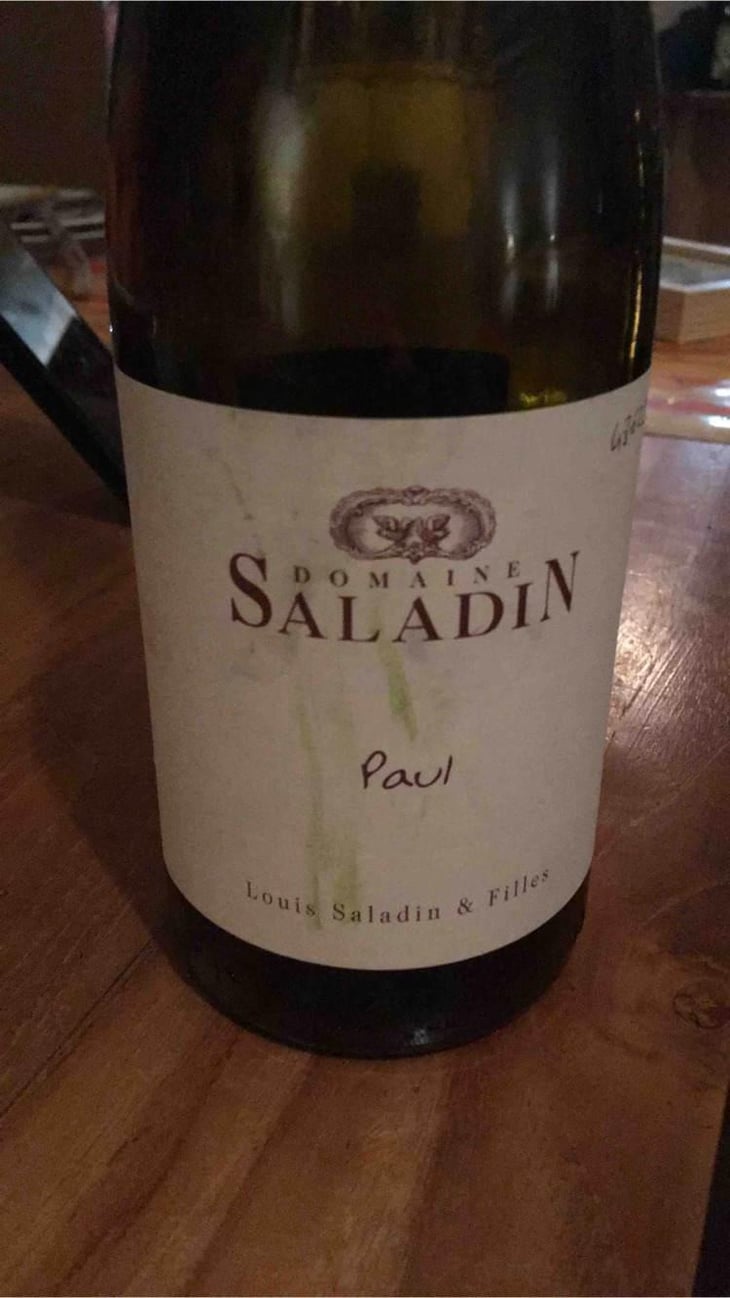 Paul - Domaine Saladin - Elisabeth & Marie-Laurence Saladin 
