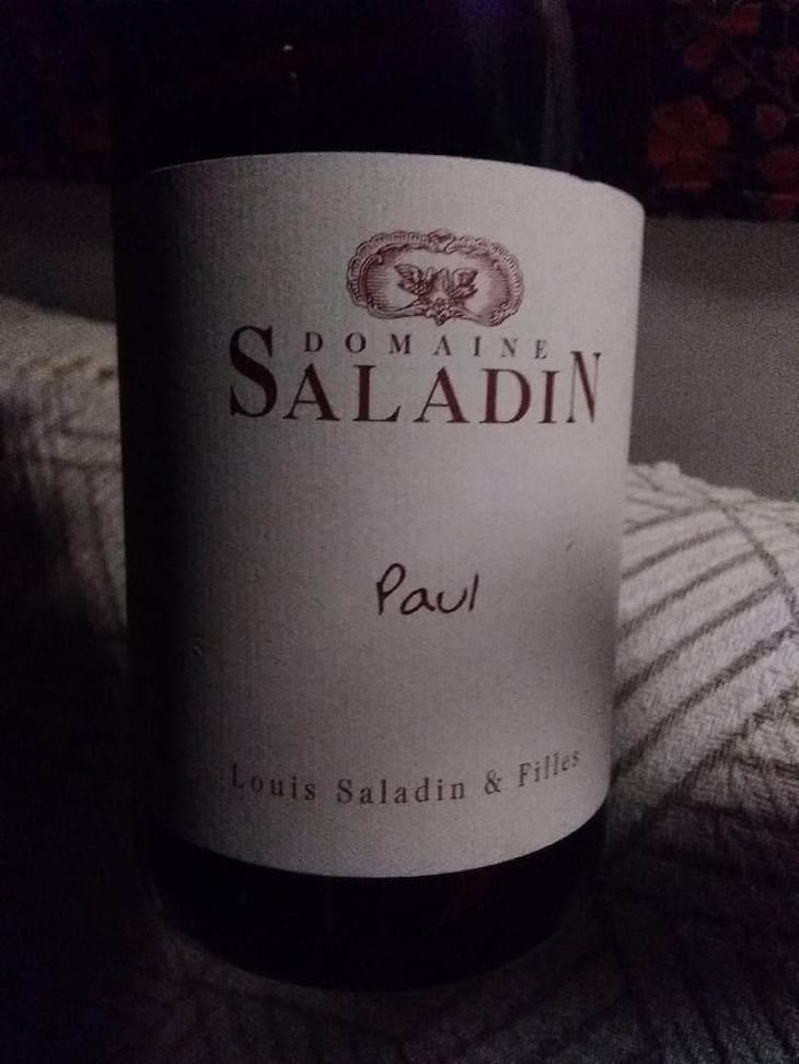 Paul - Domaine Saladin - Elisabeth & Marie-Laurence Saladin 