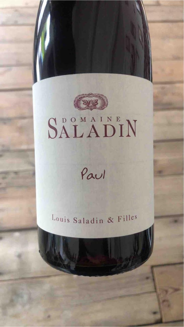 Paul - Domaine Saladin - Elisabeth & Marie-Laurence Saladin 