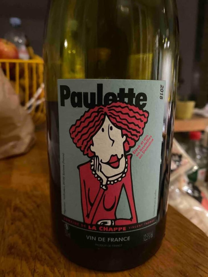 Paulette - Domaine de la Chappe - Vincent Thomas 