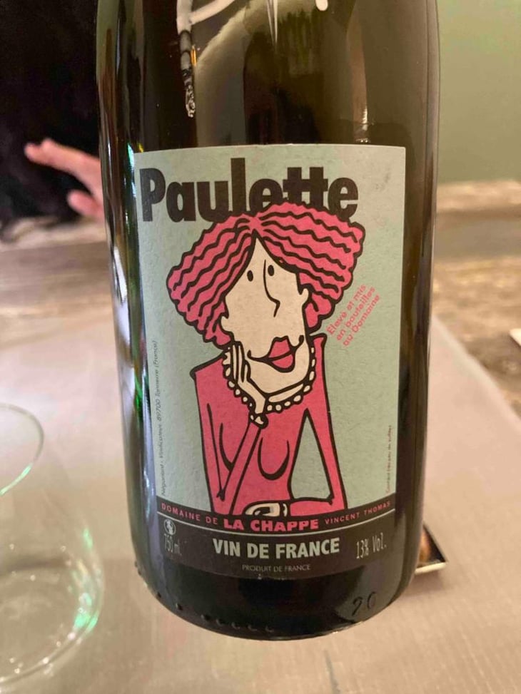 Paulette - Domaine de la Chappe - Vincent Thomas 