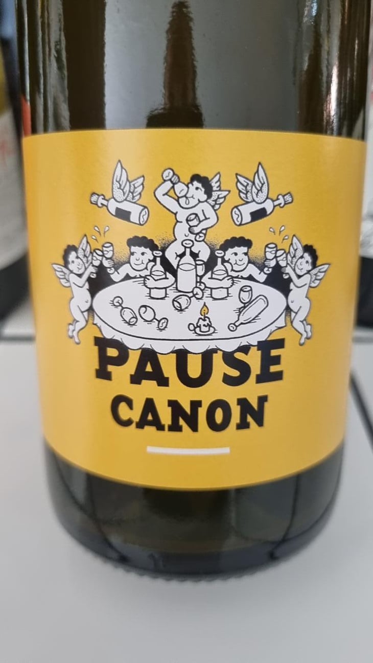 Pause Canon blanc - Le Raisin et l'Ange - Gilles & Antonin Azzoni 