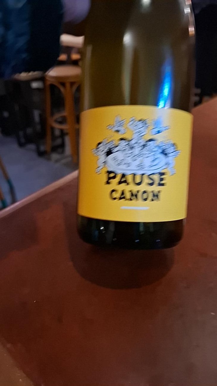 Pause Canon blanc - Le Raisin et l'Ange - Gilles & Antonin Azzoni 
