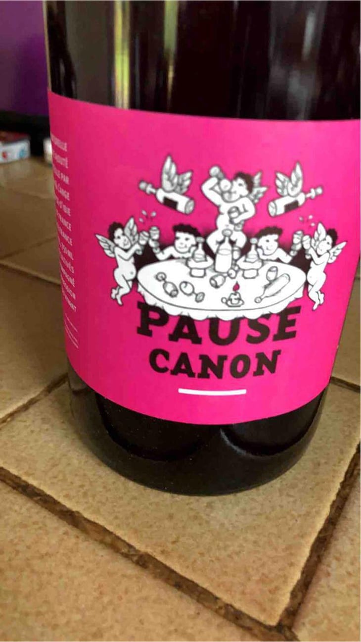 Pause Canon blanc - Le Raisin et l'Ange - Gilles & Antonin Azzoni 