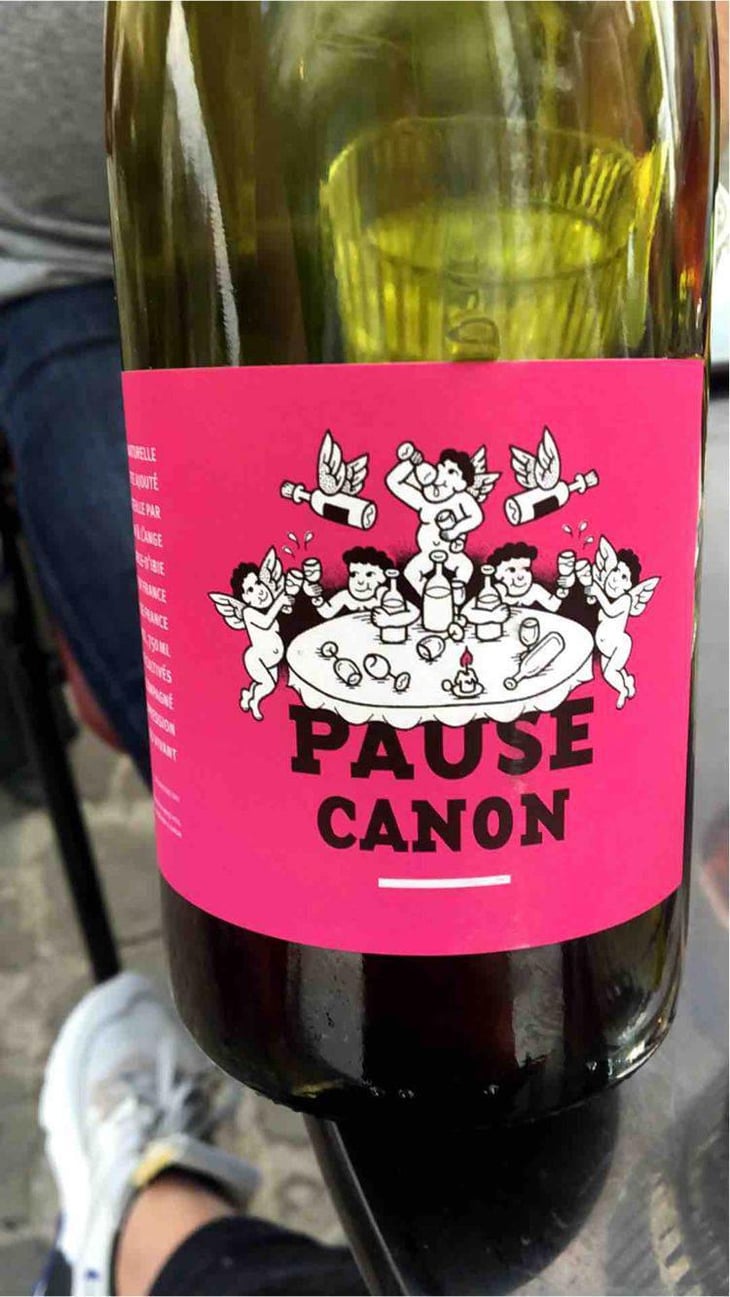 Pause Canon blanc - Le Raisin et l'Ange - Gilles & Antonin Azzoni 