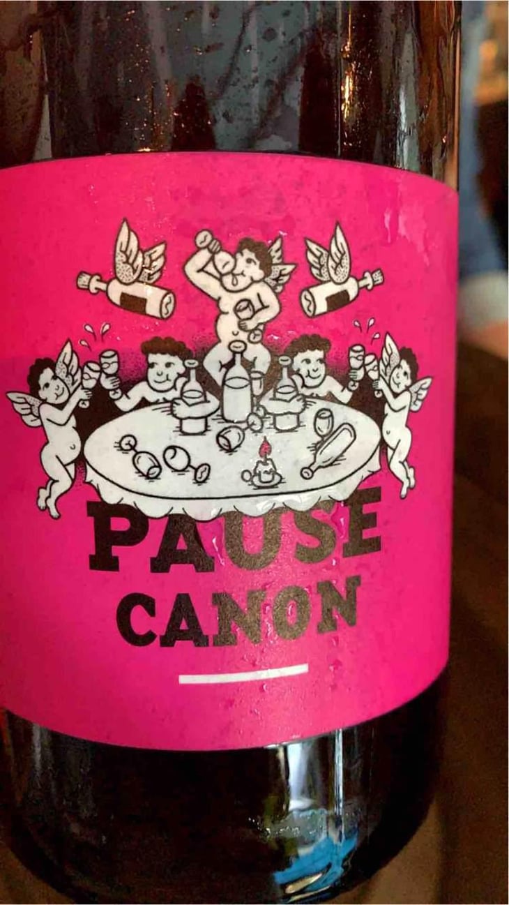 Pause Canon blanc - Le Raisin et l'Ange - Gilles & Antonin Azzoni 