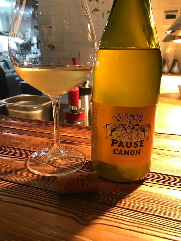 Pause Canon blanc - Le Raisin et l'Ange - Gilles & Antonin Azzoni 