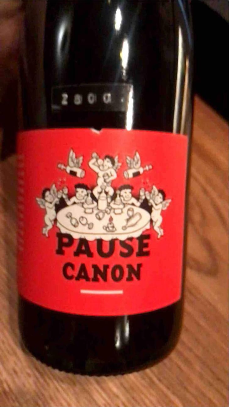Pause Canon blanc - Le Raisin et l'Ange - Gilles & Antonin Azzoni 