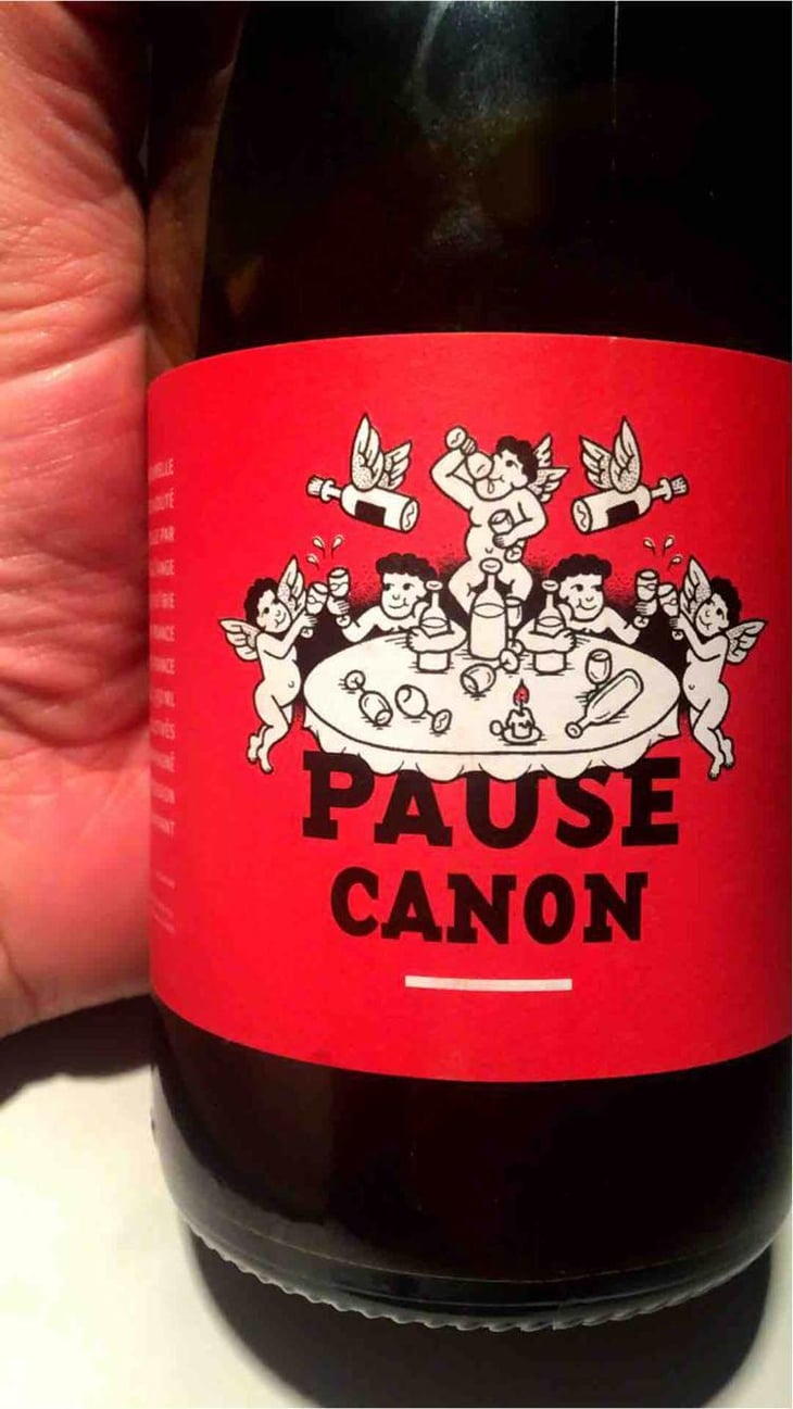 Pause Canon blanc - Le Raisin et l'Ange - Gilles & Antonin Azzoni 