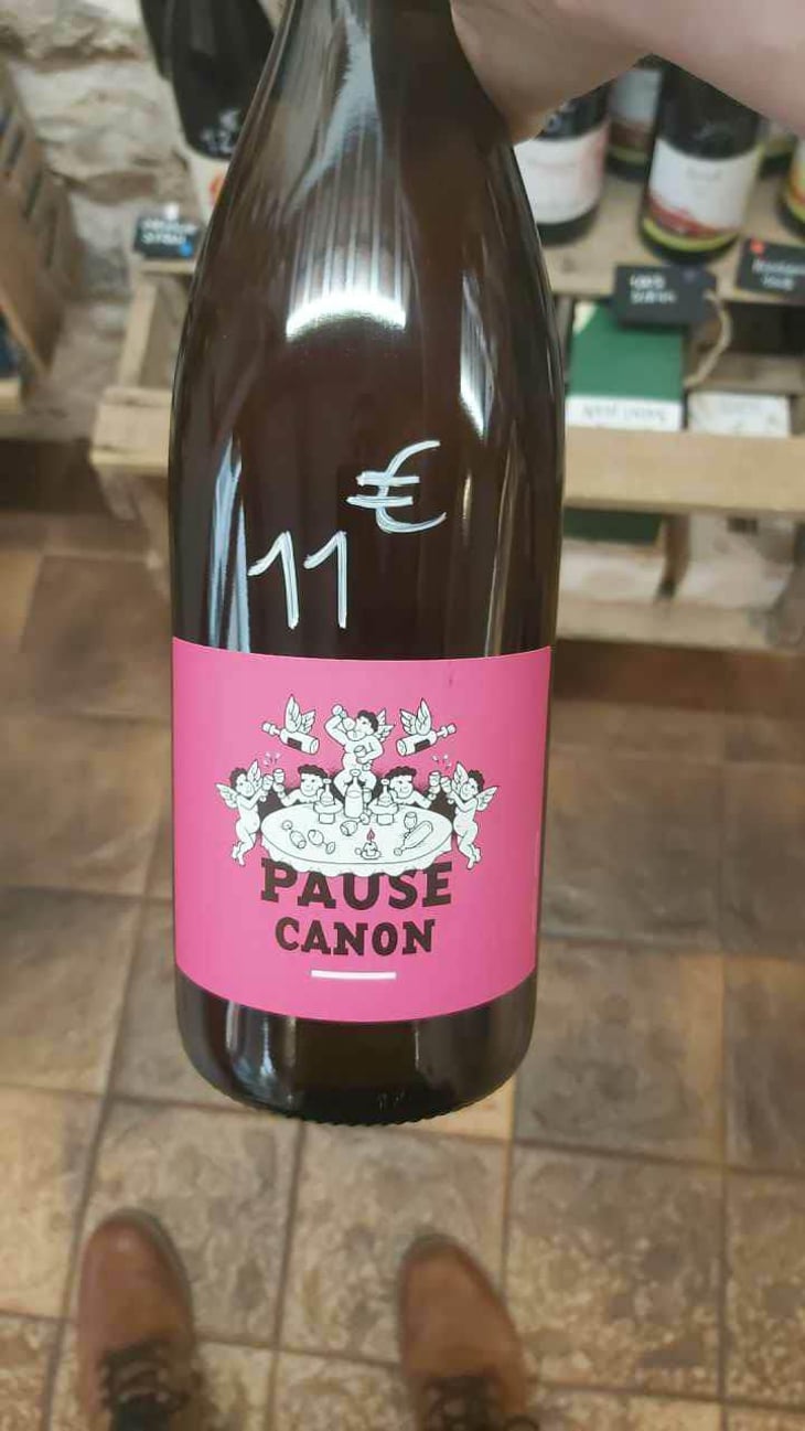 Pause Canon blanc - Le Raisin et l'Ange - Gilles & Antonin Azzoni 
