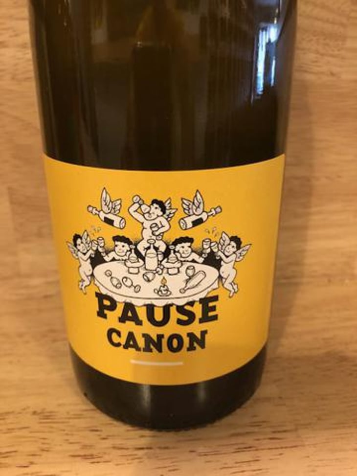Pause Canon blanc - Le Raisin et l'Ange - Gilles & Antonin Azzoni 